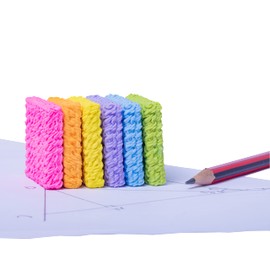 ROPTO 16 PCS Mini Food erasers for Kids Classroom Spicy Ramen Noodles Erasers Cute erasers for Kids Bulk Desk Pets Valentines Gifts