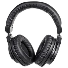 Rockville PRO-M50 Studio Monitoring Headphones, 40mm Neodymium Drivers, Detachable Coil Cable, Interchangeable Ear Pads, Leather Hard Case, Gold Plated 3.5mm/¼ Adapter, Perfect for Recording & Mixing