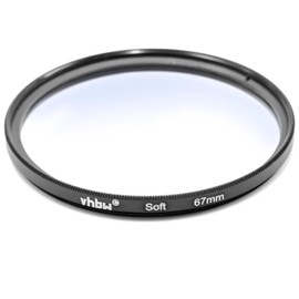 vhbw Soft focus filter for cameras, digital cameras, DSLR e.g. compatible with Canon, Nikon, Olympus, Panasonic, Sony - 67 mm