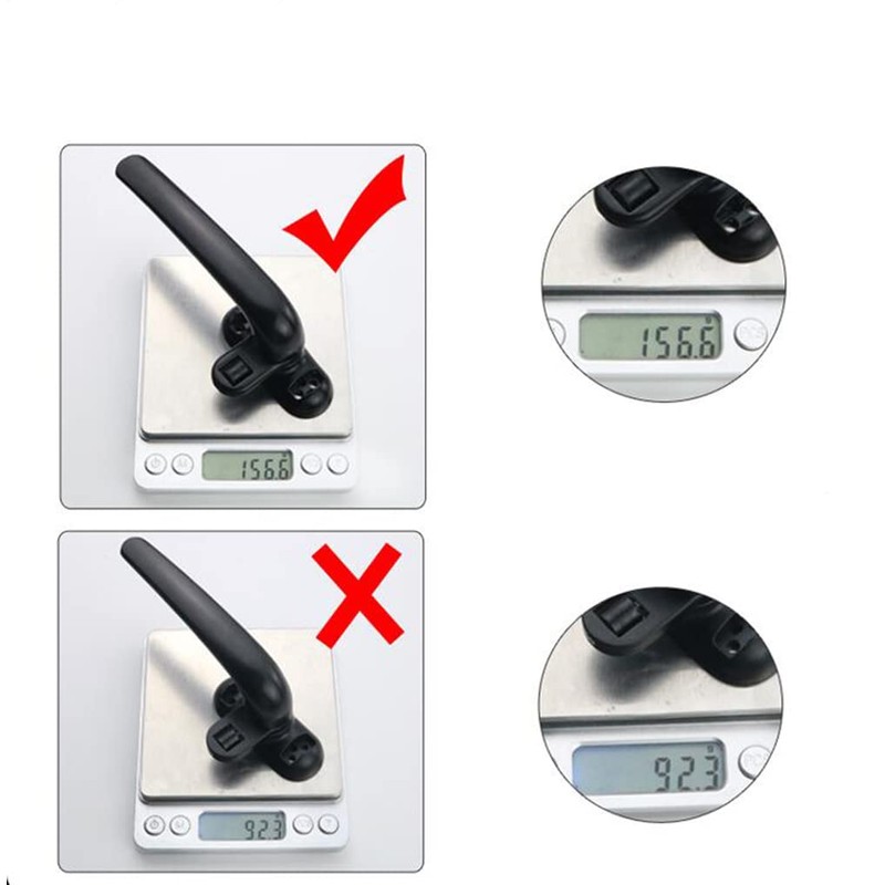 Aluminum Alloy Door Window Handle Inside and Outside Wing Glass