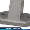 PIT66 Motor Toter Stud W/Holes Fit for Marine Tracker 160825