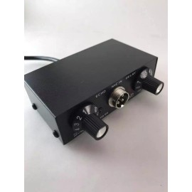 Delta 4 pin Galaxy Delta EC1 DYNAMIC MIC AMPLIFIER ECHO CHAMBER w/ ROGER BEEP CB HAM