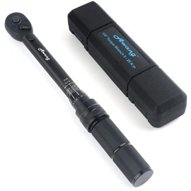 Awang Torque Wrench Bicycle 5-25 Nm,Bicycle Torque Wrench 1/4,±3% Error Accuracy Torque Wrench with 72 Teeth