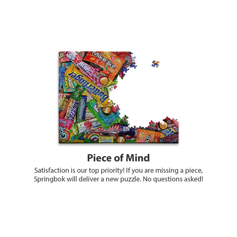 Springbok's 1000 Piece Jigsaw Puzzle Sweet Tooth - Made in