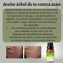 BONITA ORGANICS Aceite Esencial De Árbol De Té Antimicotico 100 % Natural