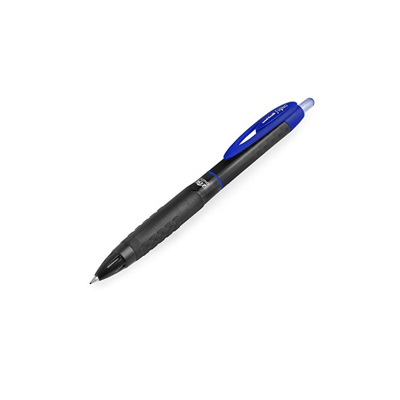 Uni-Ball Signo UMN-307 Retractable Rollerball Pen Fine Point Blue (Pack