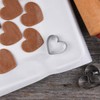 6PCS Hearts Cookie Cutter Set - Valentine's Day Stainless Steel