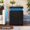 BTHFST LED Nightstands Set of 2,Night Stands for Bedroom Set