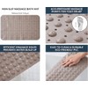 Shower Mat, Non-Slip Shower Mats with Suction Cups and Drain