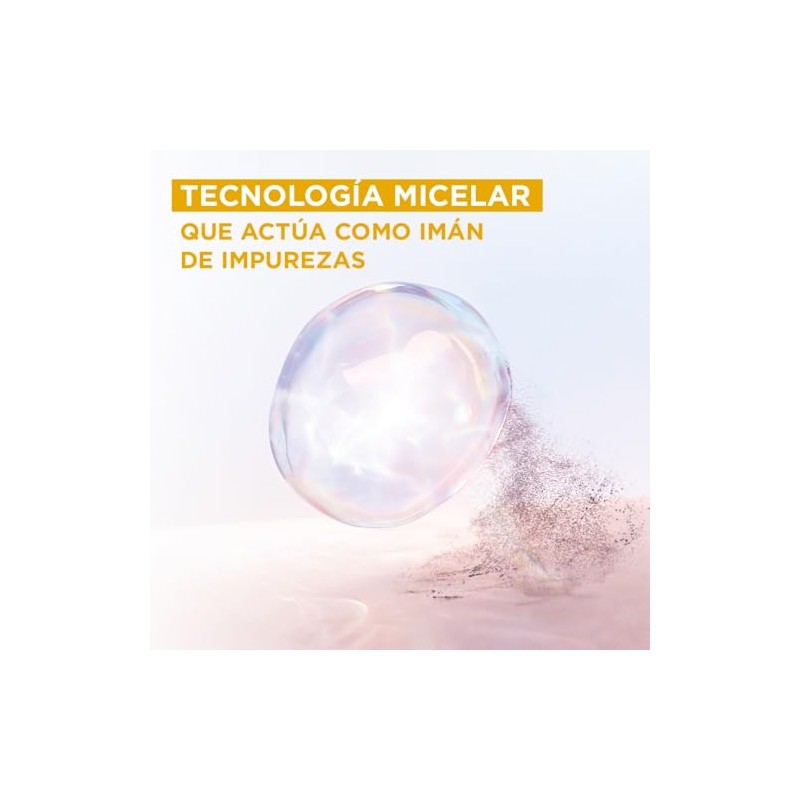 Kit Garnier Skin Active Micelar Bifásica 400ml + Ecopads