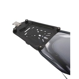 MOSYQI Motorcycle Top Case Mounting Baseplate, Quick Release Tail Baseboard Universal for 55L 65L Motorcycle Aluminum Top Case