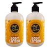Peace Love + Lotion Beach Lily Scented Natural Body Lotion,