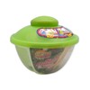 Compac Home Chef Salad Blaster Bowls 26 oz, Reusable Salad