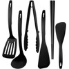 Nagao Tsubamesanjo Kitchen Tool Set, 6 Pieces, Turner, Ladle, Tongs,