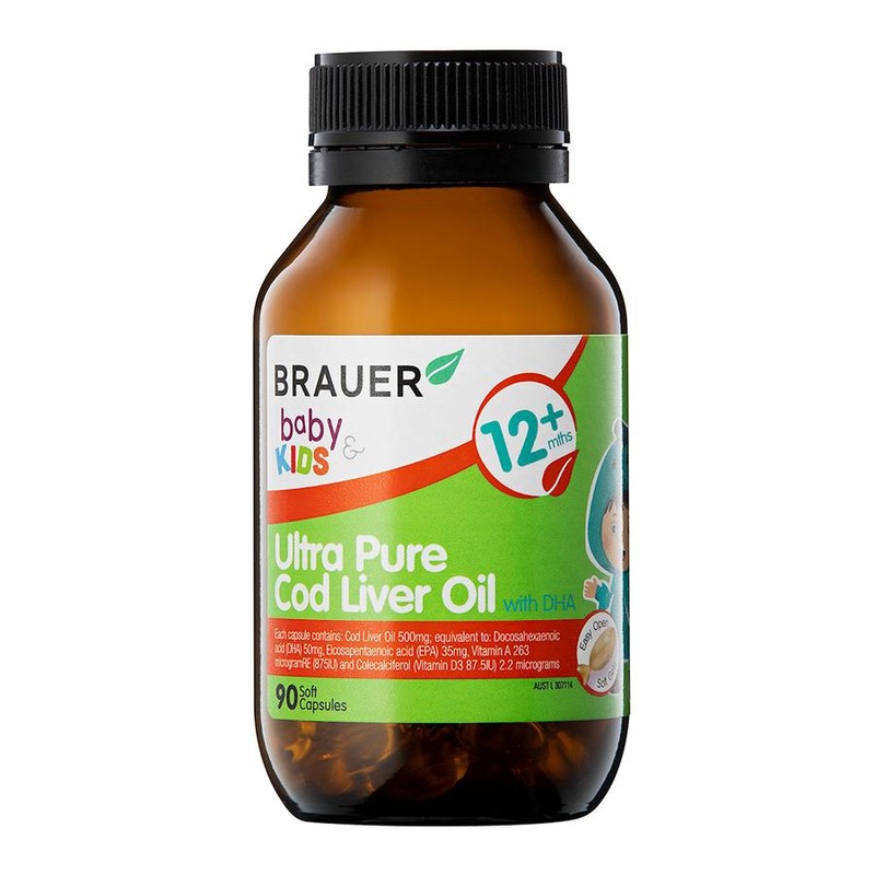 Brauer Baby & Kids Ultra Pure Cod Liver Oil With