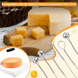 Cheese Cutting Wires Compatible with Boska Cheese Commander Pro/Pro+,6 Pc