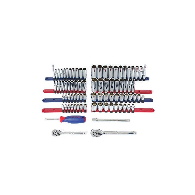 WORKPRO 322-Piece Home Repair Tool Kit With Carrying Bag -