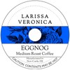 Eggnog Medium Roast Coffee (Single Serve K-Cup Pods) (Gourmet, Naturally