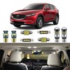 AUTOGINE White LED Interior Lights Kit for Mazda CX-5 CX5