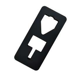 VOHYOV T Post Puller Plate Fence Post Puller Farm & Garden Heavy-Duty Steel Equipment for Quick Removal of T Posts Use Different Gauges of Chain, Handyman Jack or a S Hook, Tractor Bucket