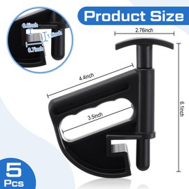 Leriton 5 Pcs Tire Changer Heavy Duty Nylon Tire Bead Clamp Drop Center Tool Tire Mounting Tools Compatible for Coats Tire Changers