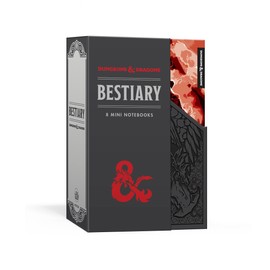 Dungeons and Dragons Bestiary Notebook Set: 8 Mini Notebooks