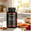 Astaxantina Krill Oil Omega 3 200 Cápsulas 100 Porciones