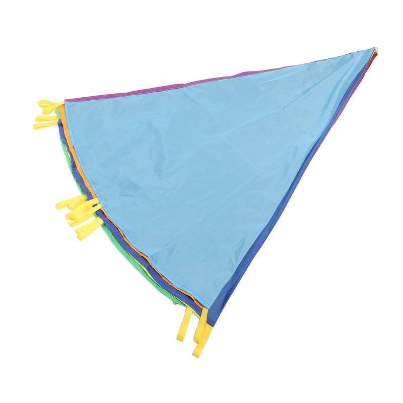 Kids Rainbow Parachute Physical Exercise Sensory Training Kindergarten Outdoor Group