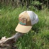 Red Dirt Hat Company Adjustable Snapback Hat (Khaki/White - Dosey