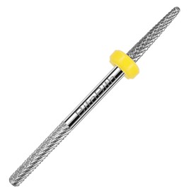 BITNBITH Nail Drill Bit Double Heads Cuticle Drill Bit 3/32" Professional Tungsten Carbide Nail Bit,Safety for Nail Prepare,Dead Skin Cleaner,Manicure Pedicure Nail Supplies Home Salon,Extra Fine