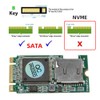 NFHK 22x42mm M.2 NGFF B-Key to Micro SD T-Flash TF