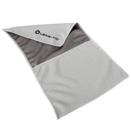 LENS-AID Wrapping Cloth for Camera, Lens etc., Camera Bag or Bag as Protection for DSLR, Digital Camera, Wrapping Bag, gray, Lightweight and functional (grey)