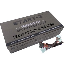 Start-X Plug N Play Remote Starter for Lexus CT 200h 2011-2017 & HS 250h 2010-2012 || Lock 3X to Remote Start
