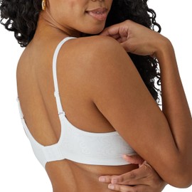 Bali Women's Comfort Revolution Wire Free Bra, White Swirl, 36C