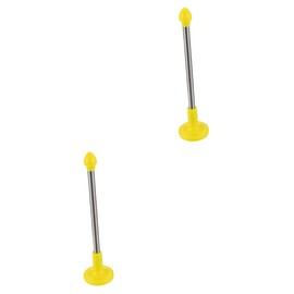 Sosoport 2pcs Magnetic Alignment Stick Golf Aiming Tool for Swing Training Angle Indicator for Club Face Base for Durability and Environmental Protection