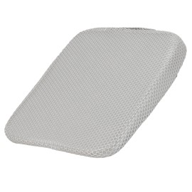 HARFINGTON Seat Cushion 2.36" Thick Comfort Memory Foam Office Chair Cushion with Non Slip Bottom for Car Seat Driver, Gray