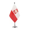 Poland State Ensign Desk Flag Poland State Ensign Small Mini