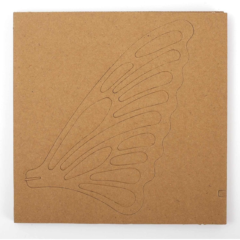 Graine Créative 3D Cardboard Model to Assemble - Butterfly