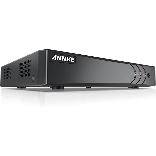 ANNKE 5MP Lite H.265+ Surveillance DVR Recorder, 8CH Hybrid 5-in-1 CCTV DVR for Security Camera, Supports 8CH Analog and 2CH IP Cameras, Easy Remote Access, Motion Detection(No Hard Drive)