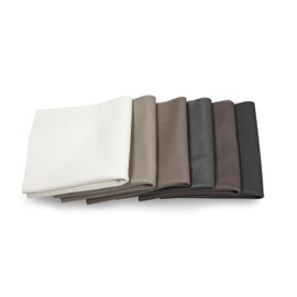 Leather Pieces - Various Leather Bundles in Various White Shades, Leather Cut, Extra Large Pieces, High-Quality for Sewing, Leather Working, Crafts, Covering, Decoration, 0.6 kg - Minimum DIN A1