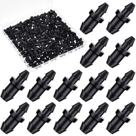 150 Pieces Drip Irrigation goof plug 1/4 1/2 Drip Irrigation Tube End Closure Hole Plugs for Home Garden Pipe Supplies