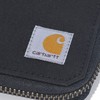 Carhartt Carhartt Men's Casual Canvas Zip, Durable Zippered Wallets, Black,