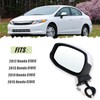 Lqito Left Driver Side Mirror Compatible With 2012 2013 2014