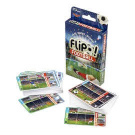 Drumond Park Flip Football | Children Card Action Game, Preschool Kids Card Based Game for Boys & Girls 8 Years and Up 1670