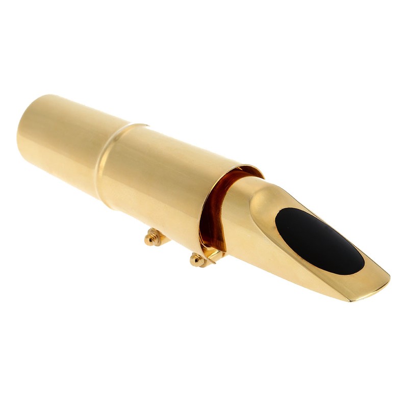 Jazz Alto Sax Saxophone 7C Mouthpiece Metal with Mouthpiece Patches