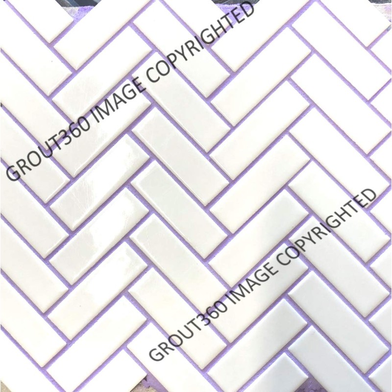 Grout 360 Lavender Sanded Tile Grout for Tile Installation Jobs.