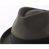 Decentron Men's Wool Felt Winter Hat Short Brim Fedora Hat