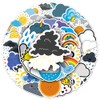 50PCS Weather Stickers for Journaling Calendars Laptop Decoration Waterproof Vinyl