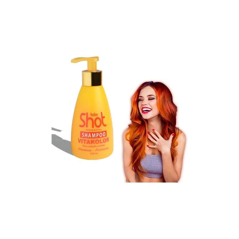 Shampoo Vitakolor Cabello Teñido Kolor Shot 250 Ml