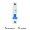 MECCANIXITY 1Pcs Miniature Circuit Breaker 1P 40A DC 250V M80DC